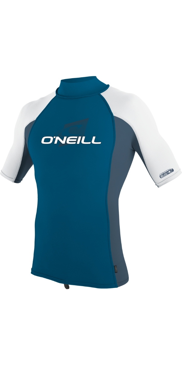 2024 O'Neill Mens Premium Skins Short Sleeve Turtle Neck Rash Vest